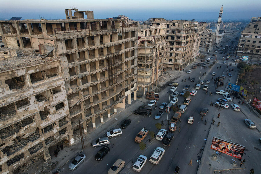 Homs Syria © AFP/Aaref Wata